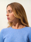 IVY pullover rundhalsausschnitt 4-fädig himmelblau