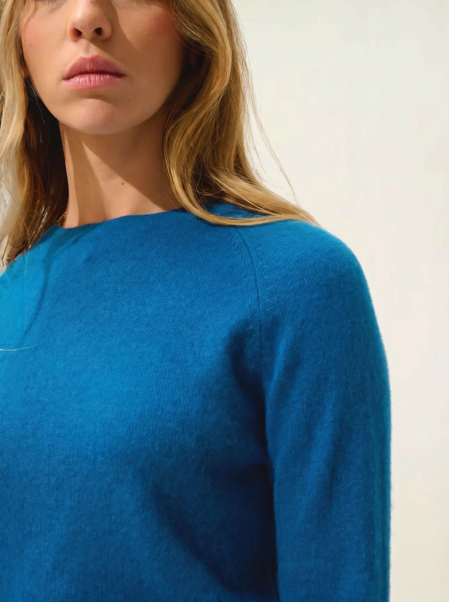 ECRIN pull col rond paon