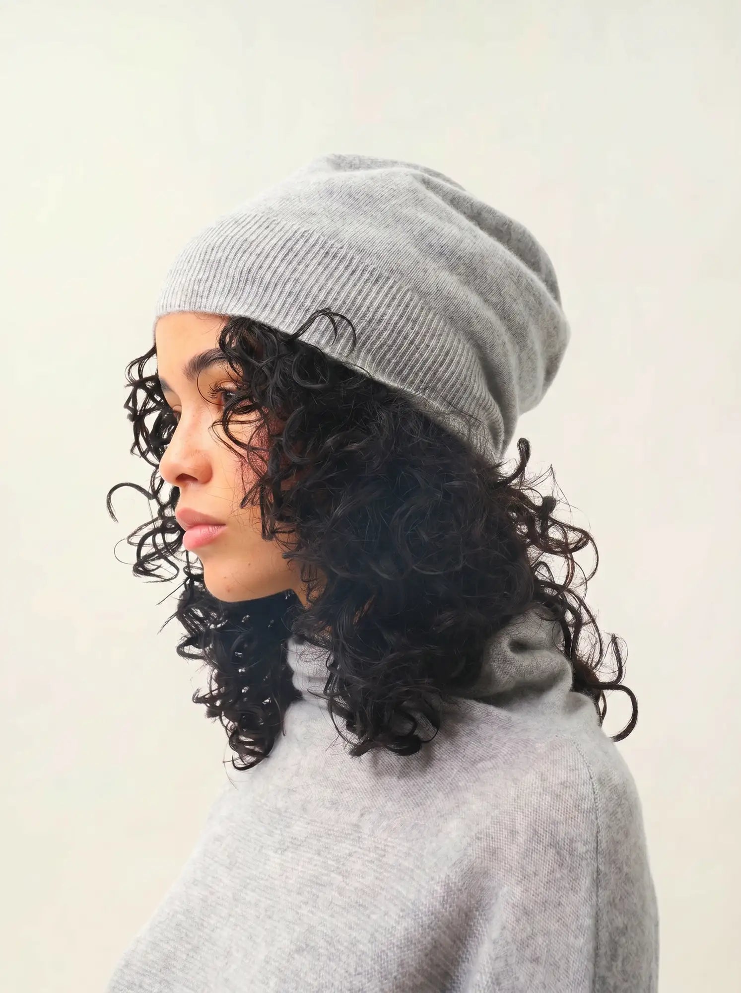 MANTI bonnet nuage chiné
