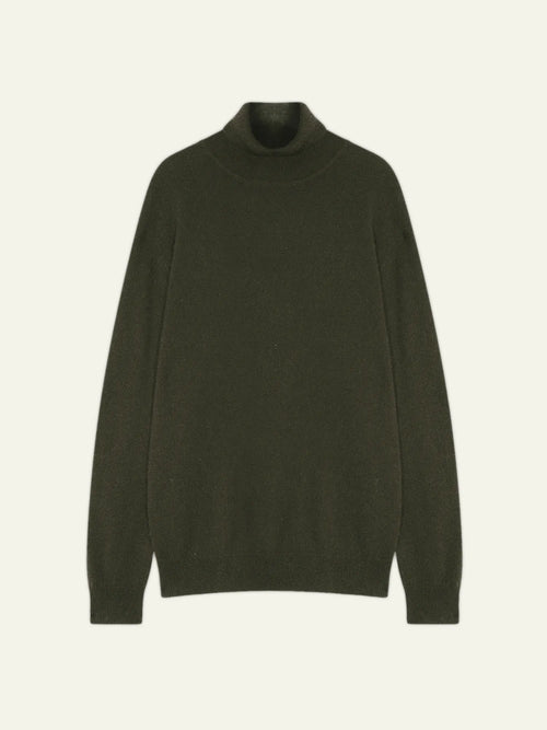 BANGE sweater turtleneck khaki