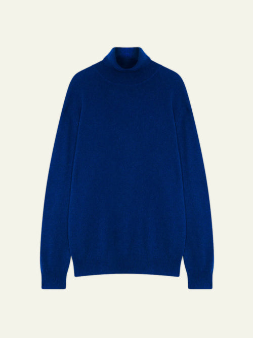 BANGE sweater turtleneck ultramarine