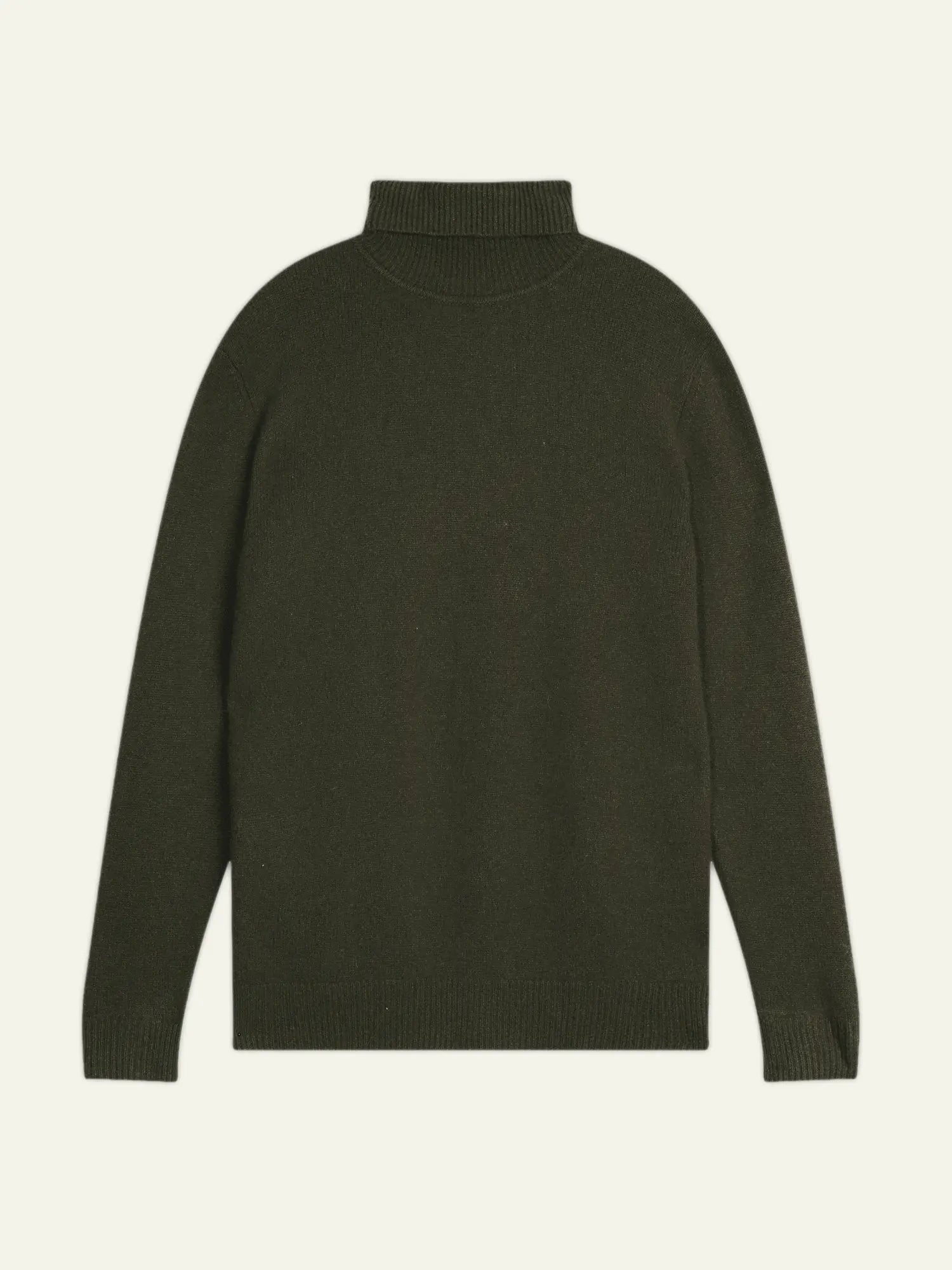 MARTIN sweater turtleneck 4 ply khaki
