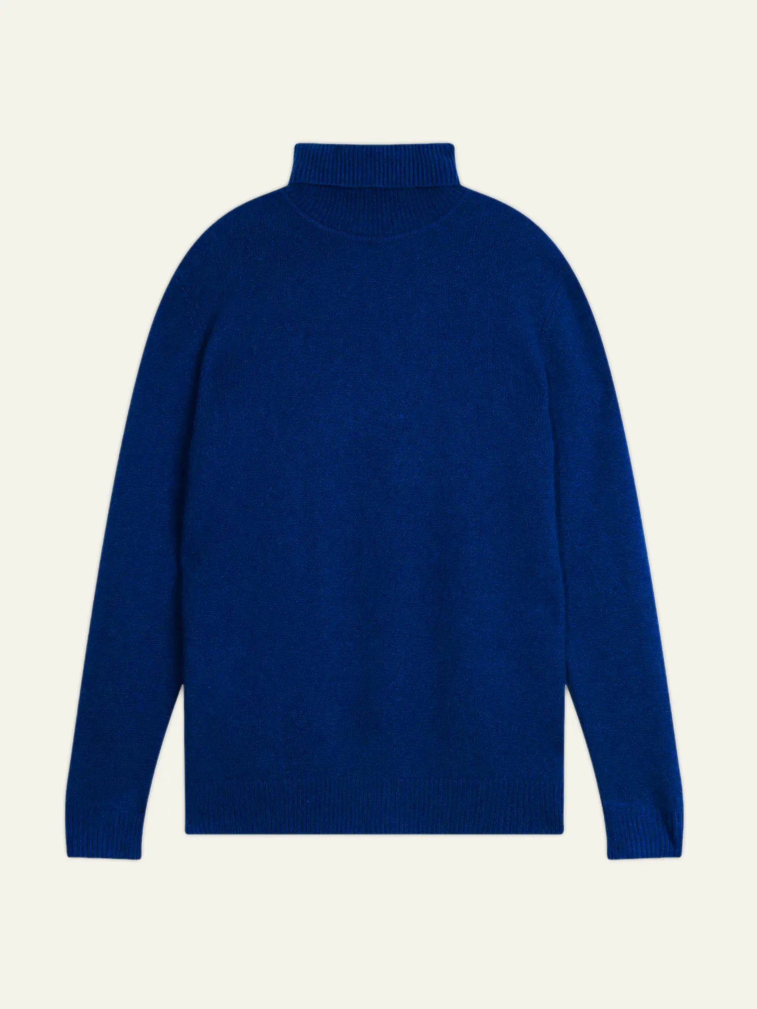 MARTIN pull col roulé 4 fils outremer