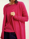 CHÉSERY Jacket Long Fuchsia