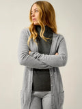CIMET cardigan col V nuage chiné