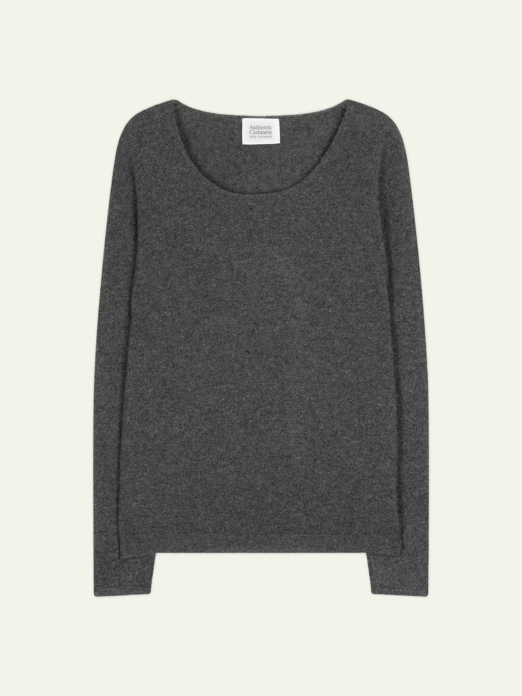 LANFON sweater crew neck heather charcoal
