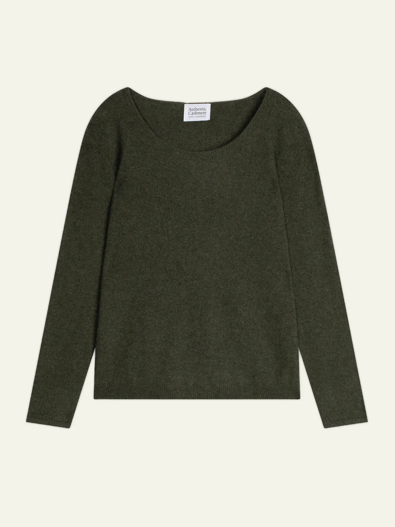LANFON sweater crew neck heather khaki