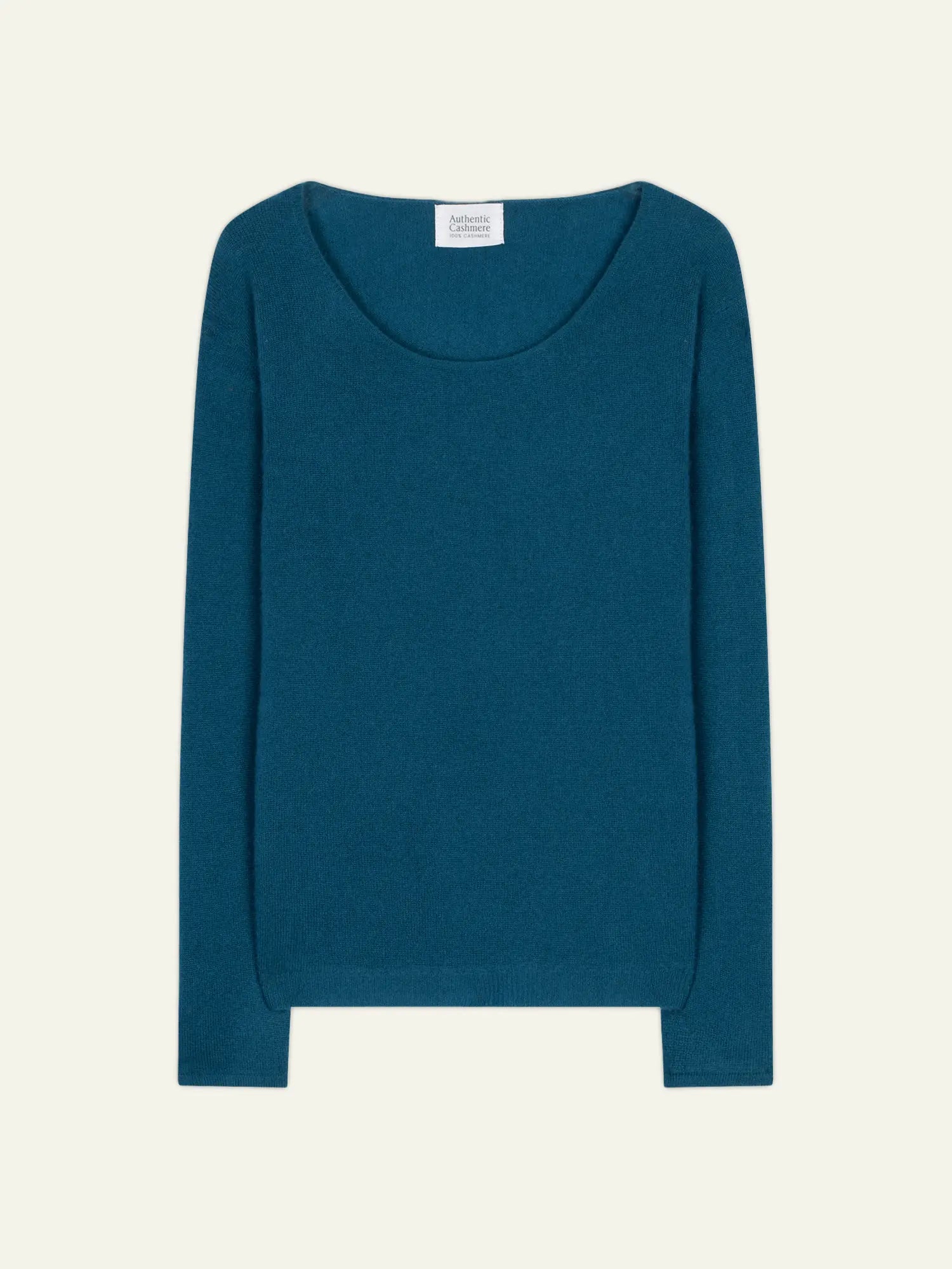 LANFON sweater crew neck peacock