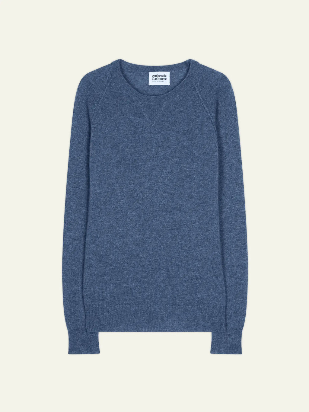 ETRET Pullover Rundhalsausschnitt Denimblau