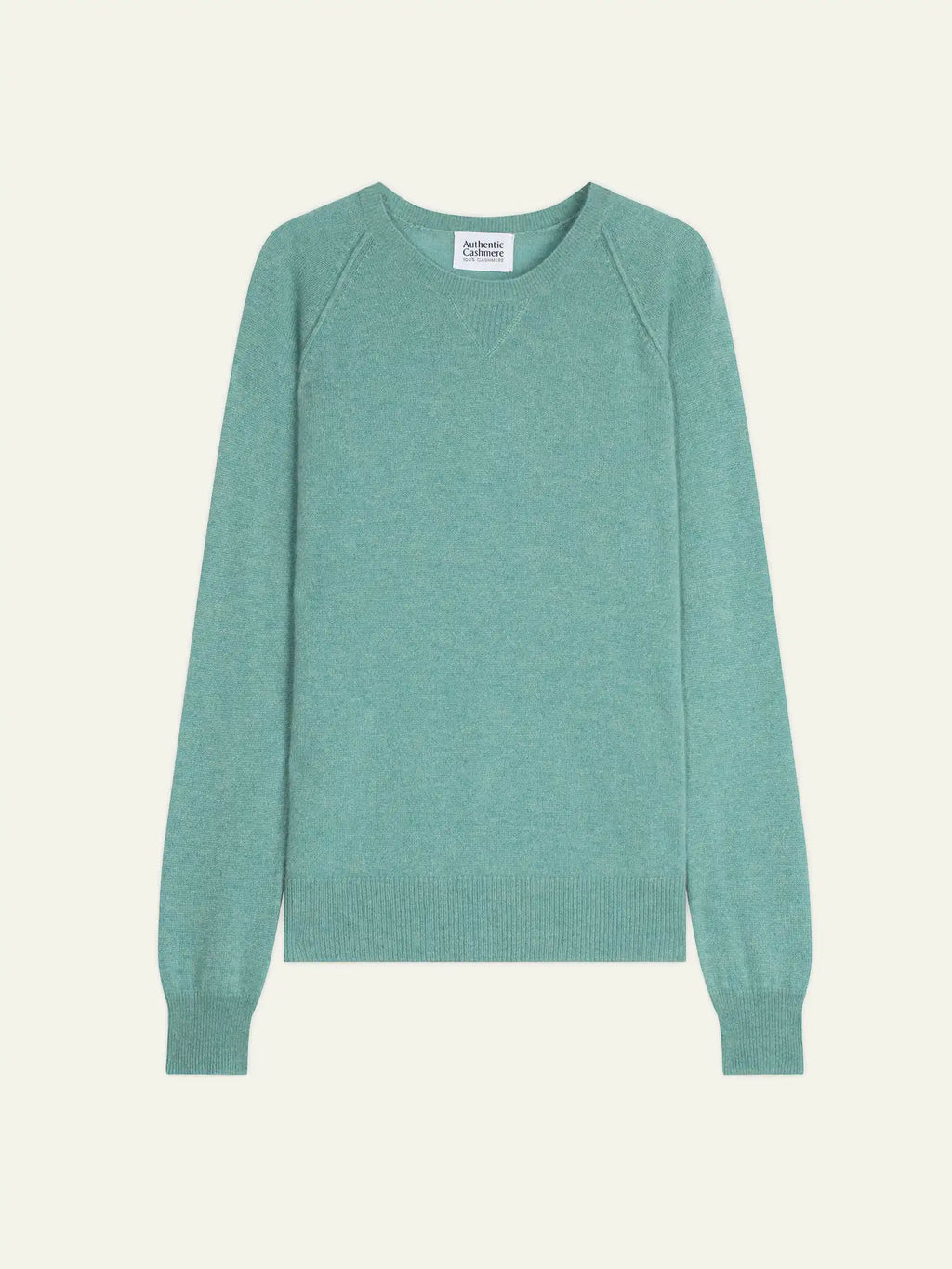 ETRET Sweater Crew Neck Heather Green