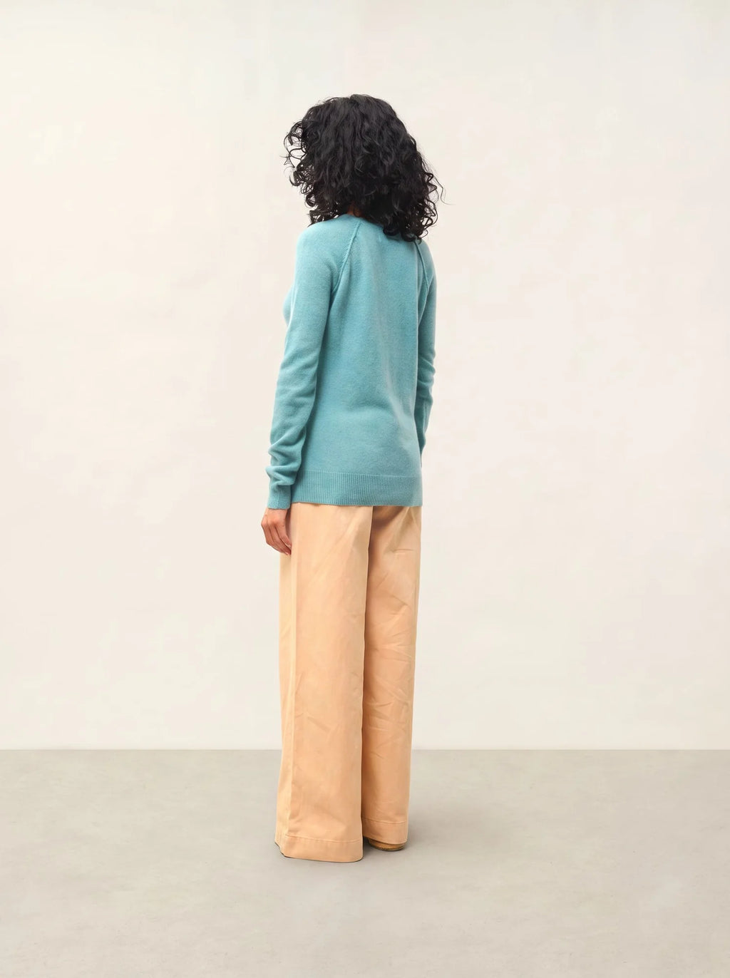 ETRET Sweater Crew Neck Heather Green