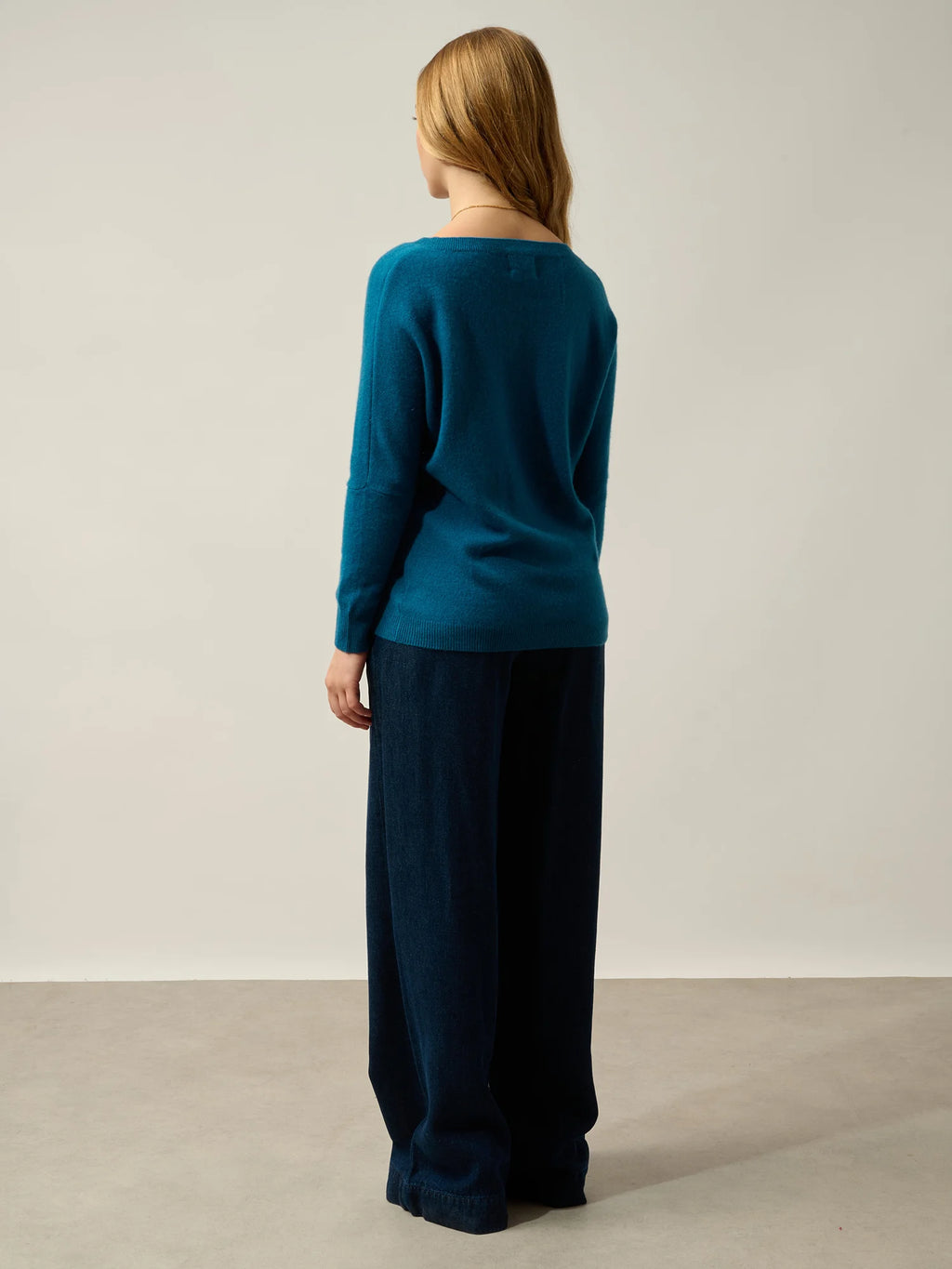 GOLÉON sweater batwing peacock