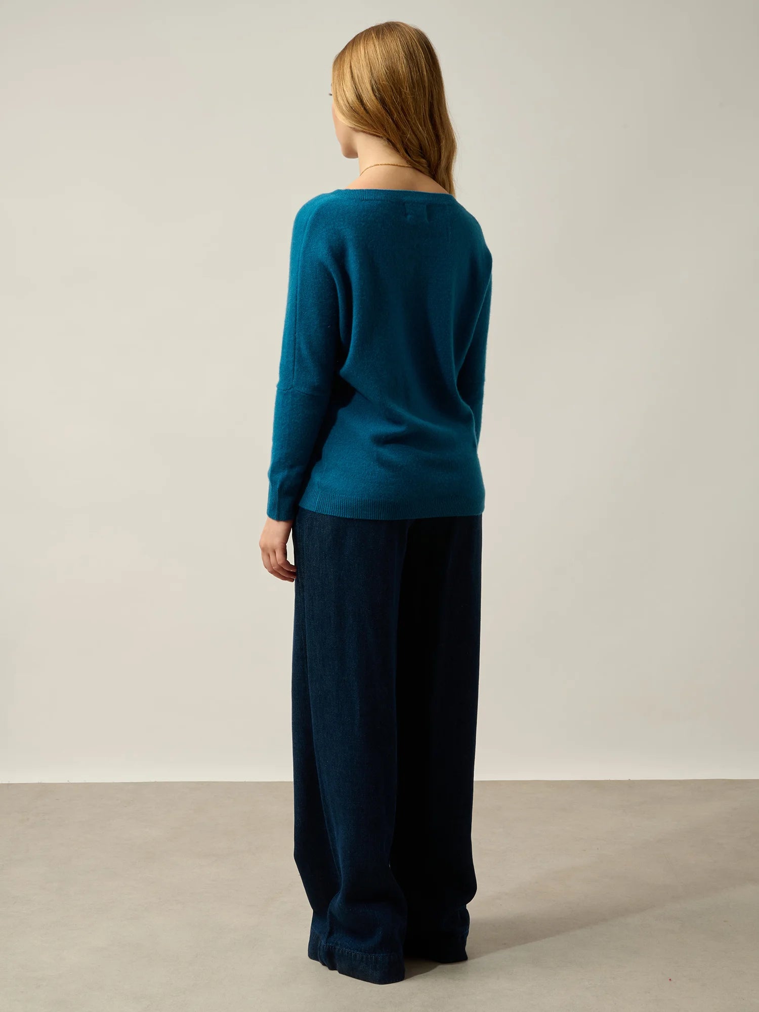 GOLÉON sweater batwing peacock