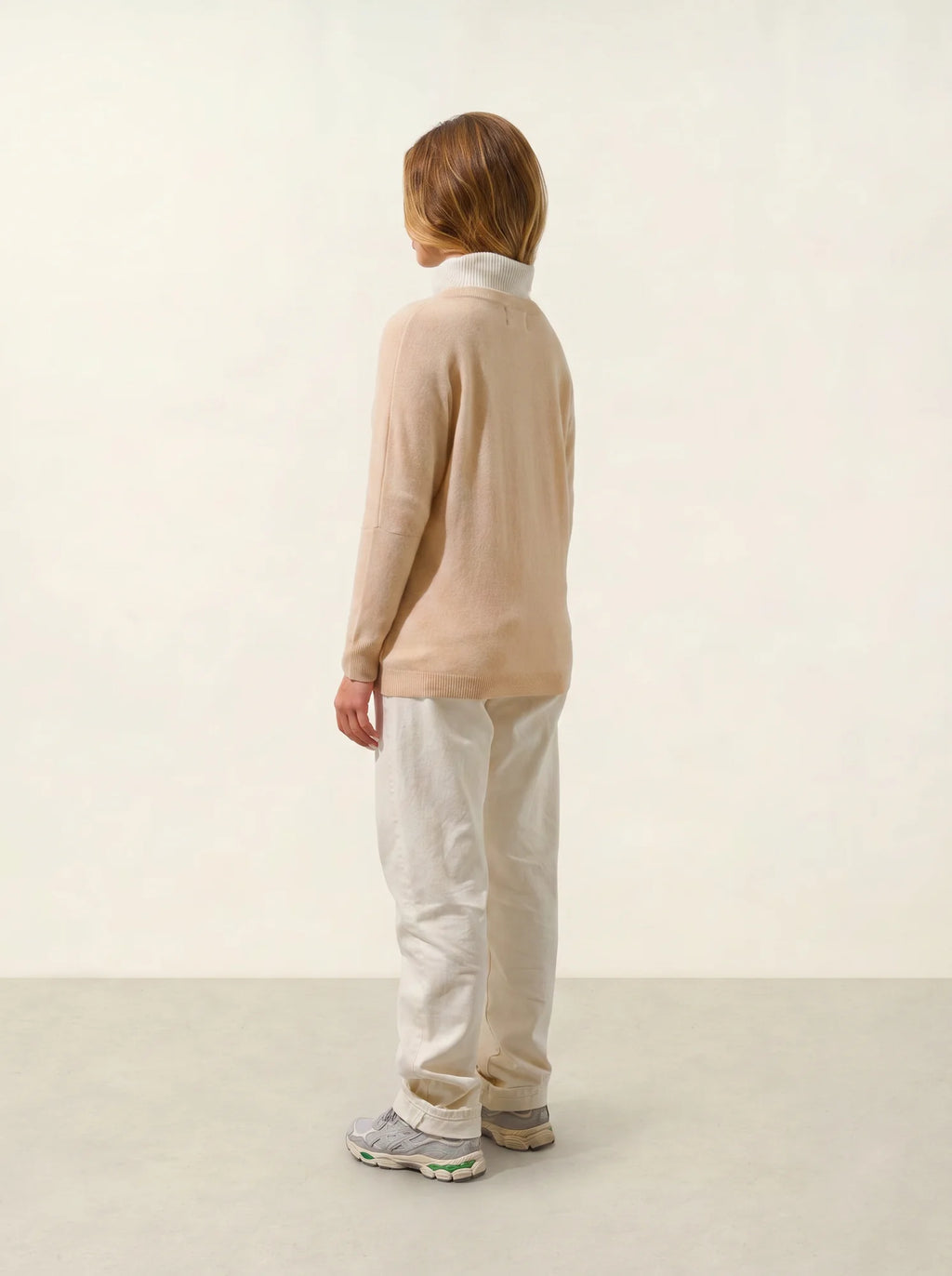 GOLÉON sweater batwing sand