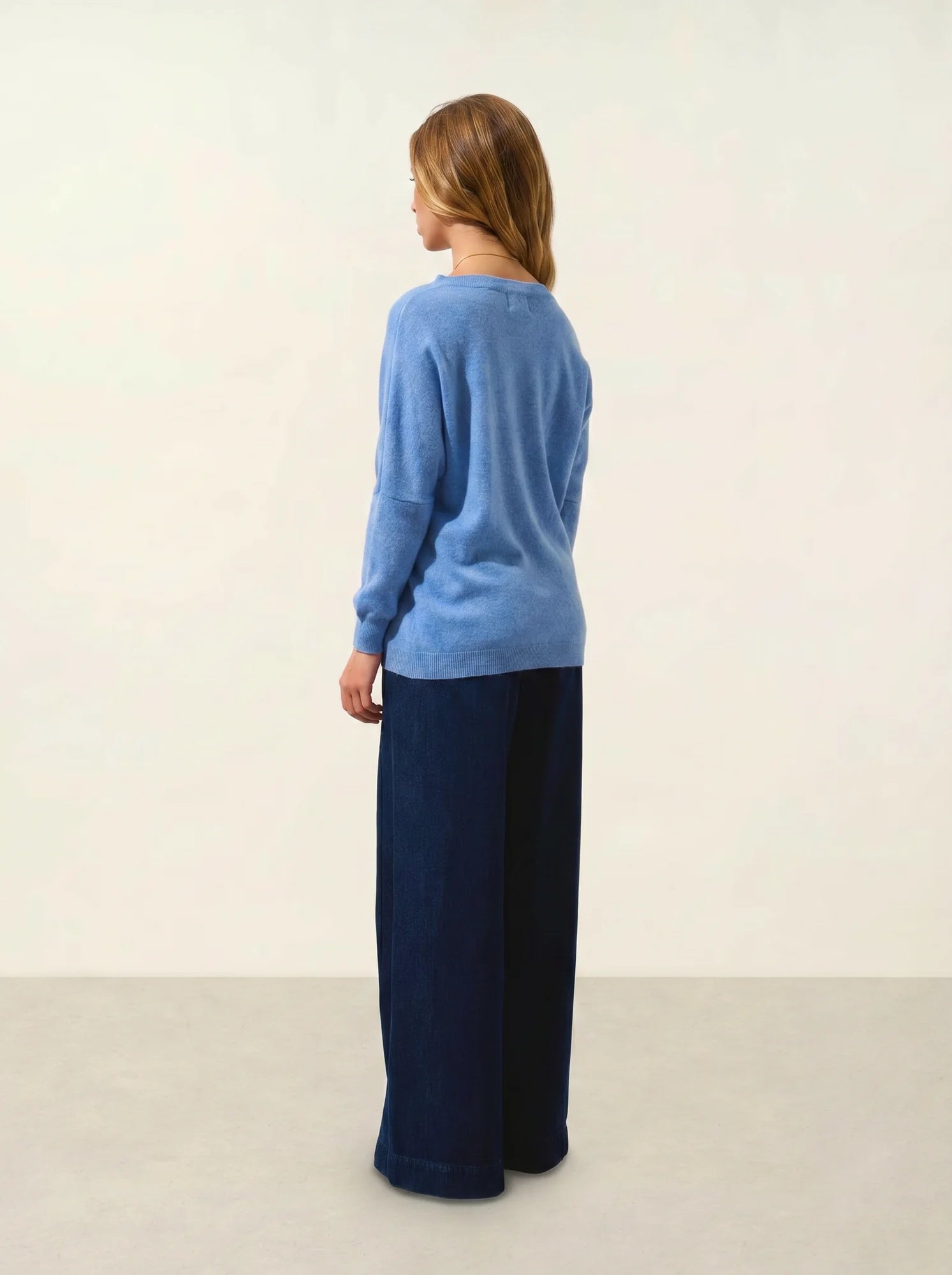 GOLÉON sweater batwing sky