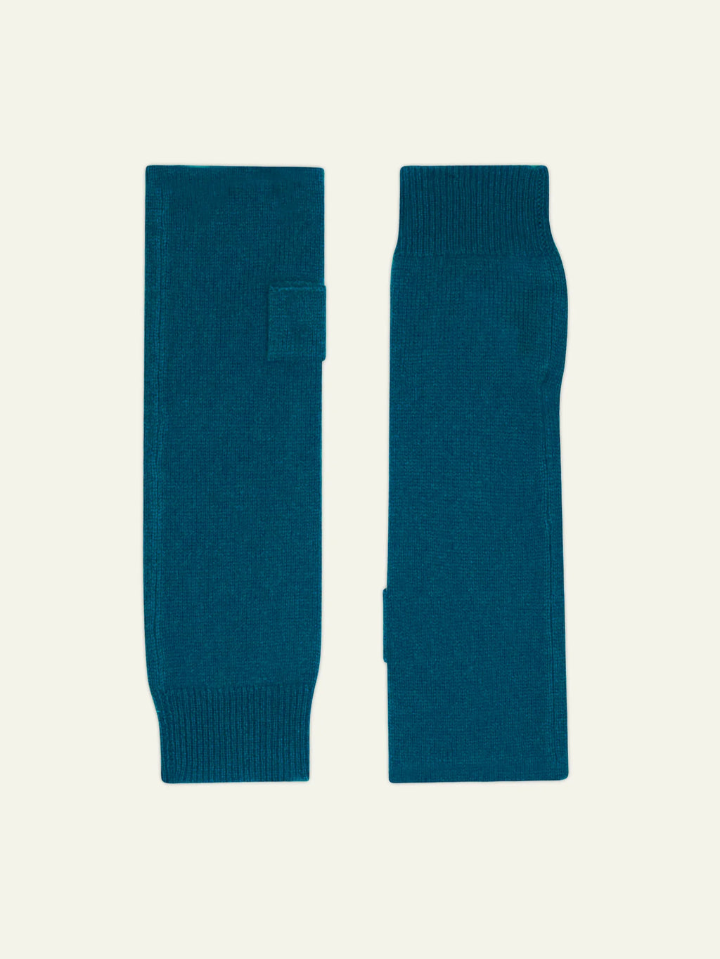 SERRE fingerless gloves peacock