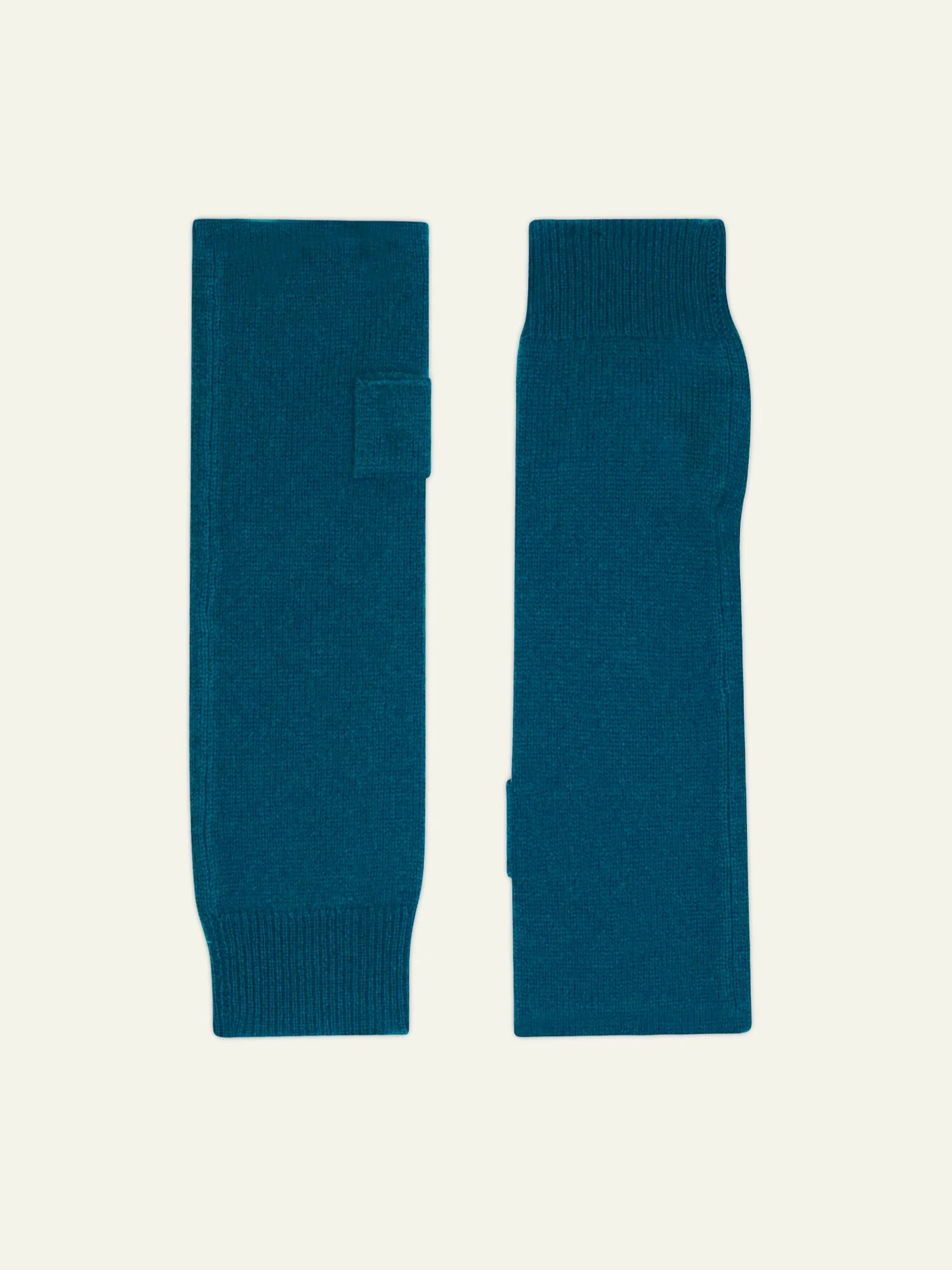 SERRE fingerless gloves peacock