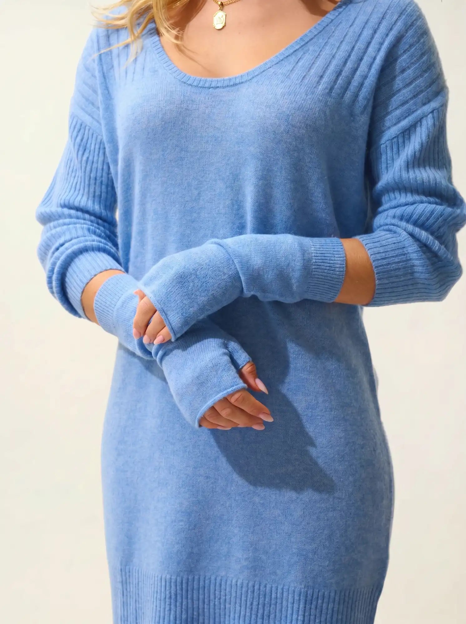 SERRE fingerless gloves sky