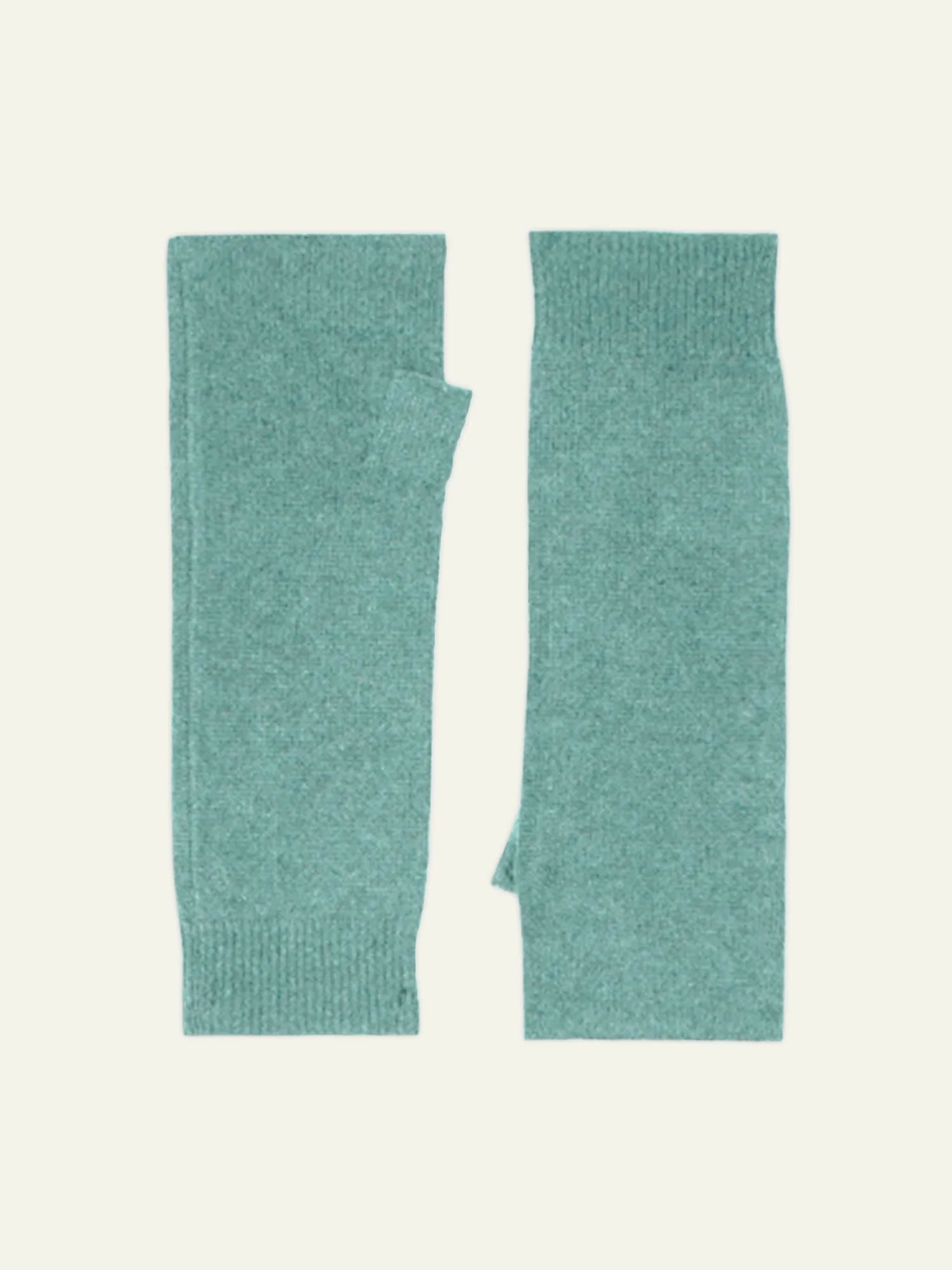 SERRE fingerlose handschuhe grün meliert