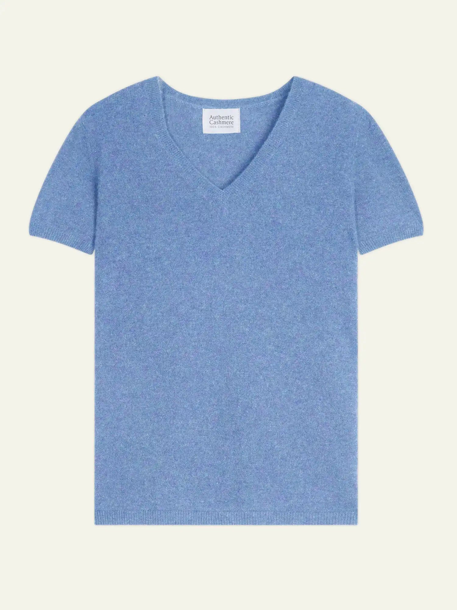 KALI t-shirt col V ciel