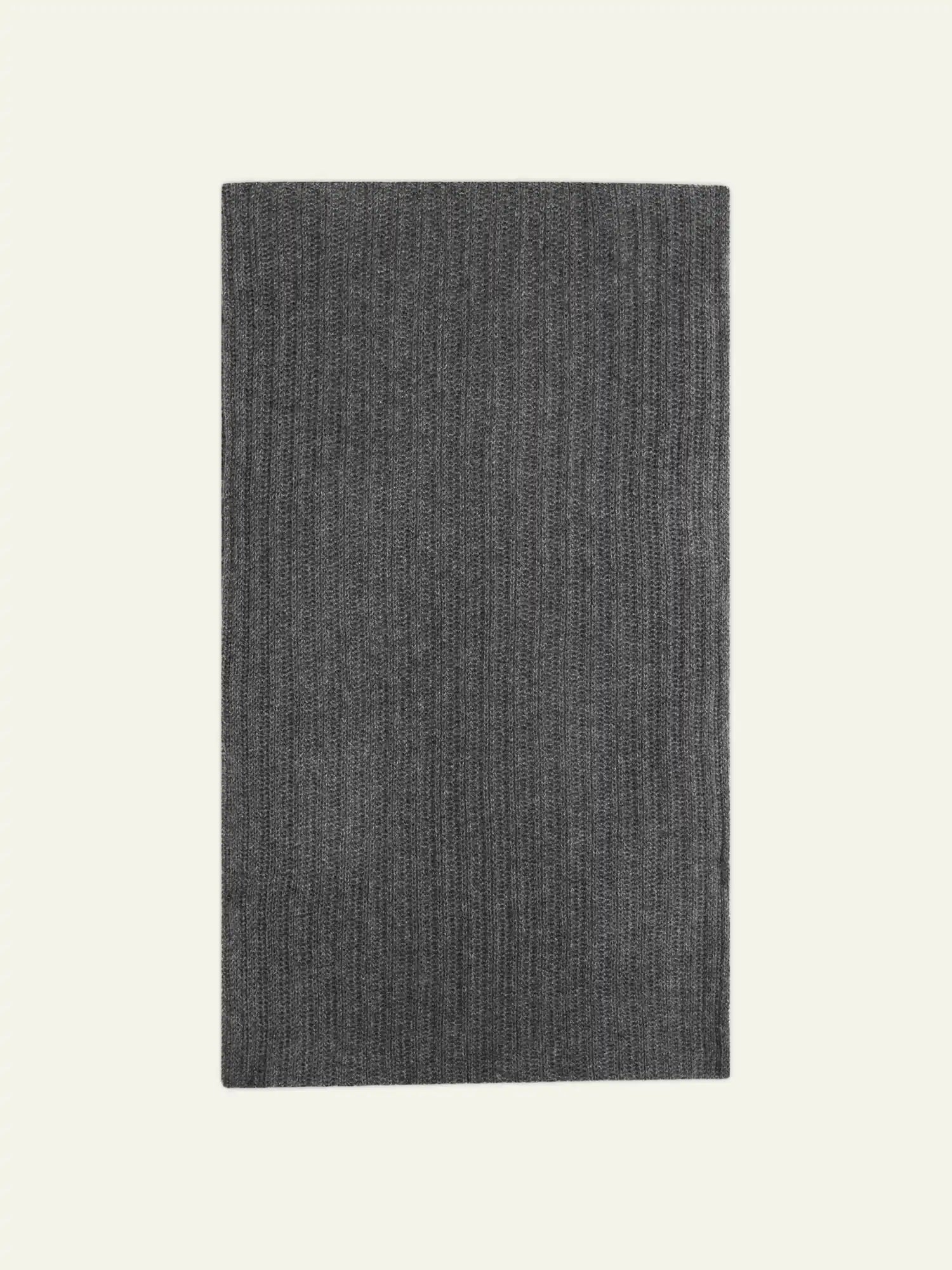 TOMMY tour de cou 4 fils anthracite chiné