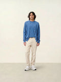 HUGO cardigan v-neck sleeveless denim blue