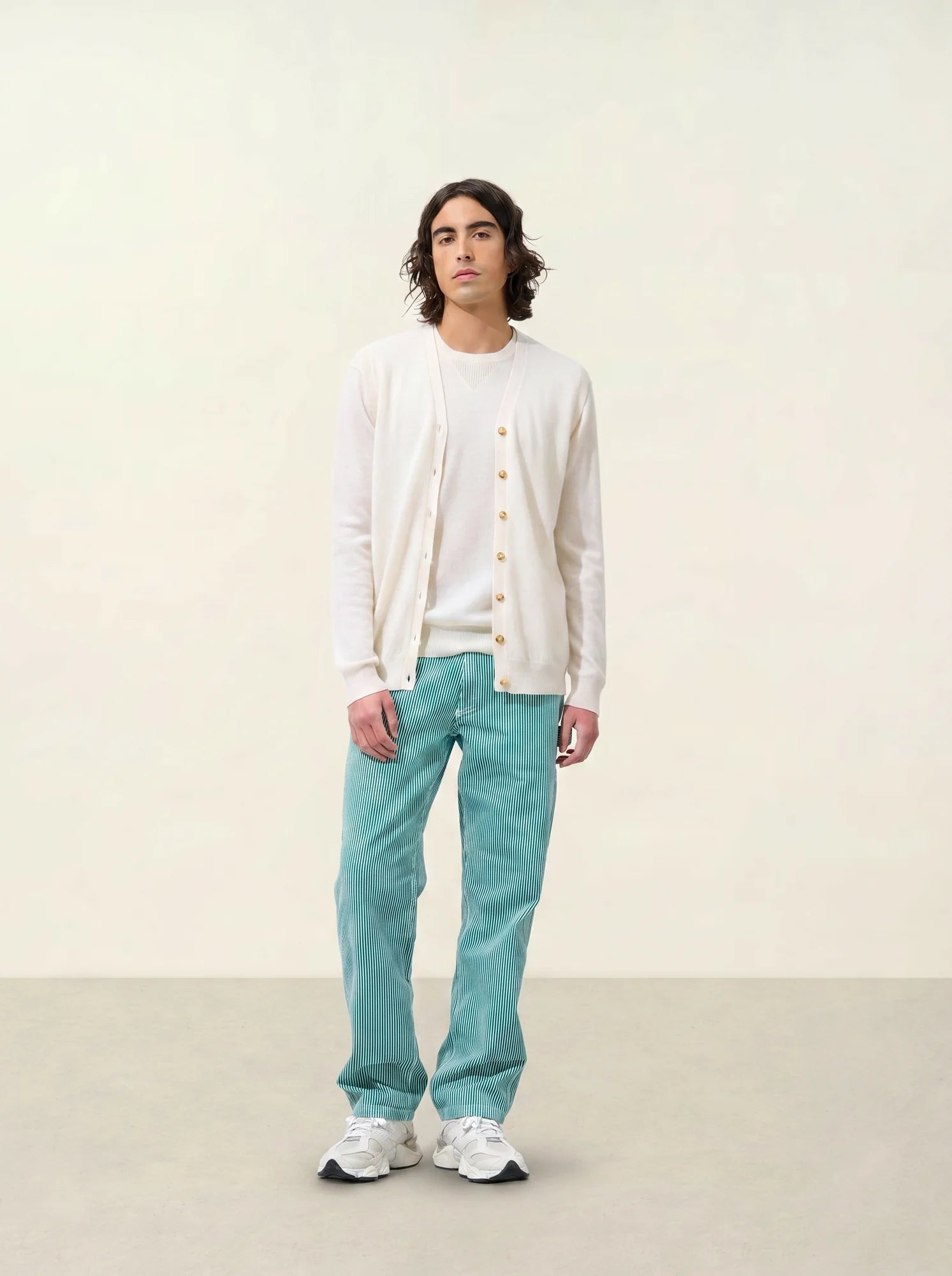 HUGO cardigan v-neck sleeveless snow