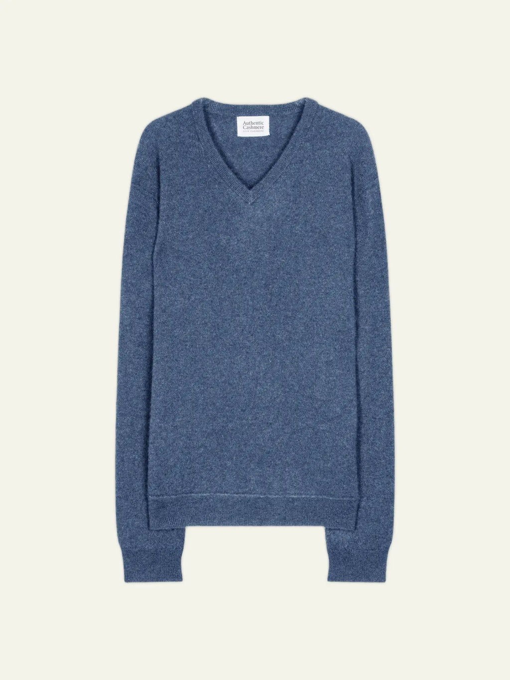 TIMEO pullover v-ausschnitt blau denim