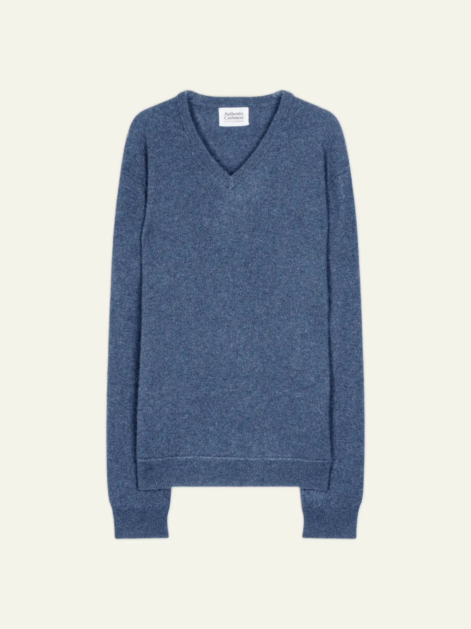 TIMEO pullover v-ausschnitt blau denim