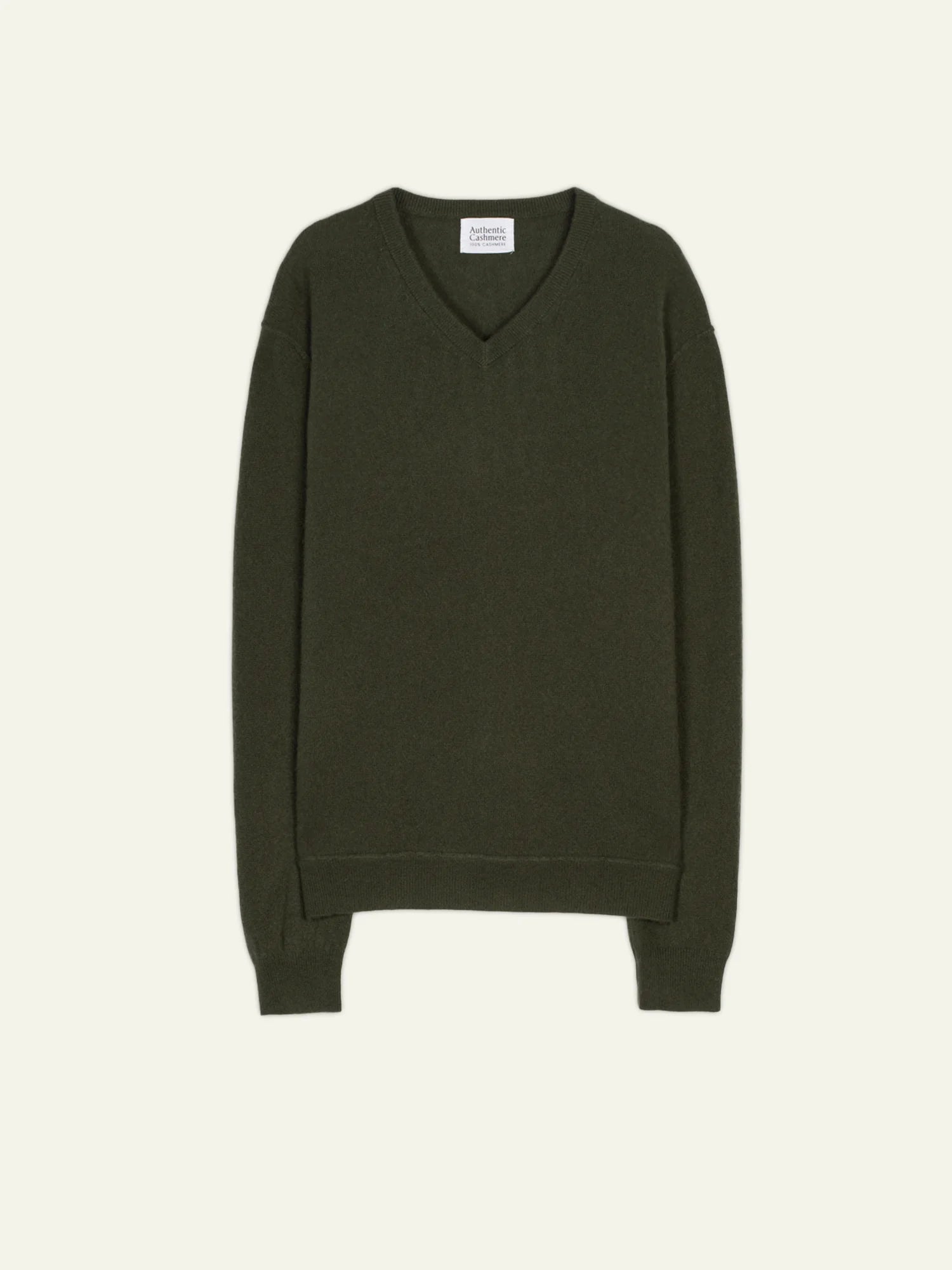 TIMEO pullover v-ausschnitt khaki
