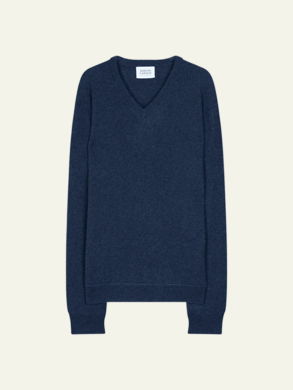 TIMEO sweater v-neck heather ocean