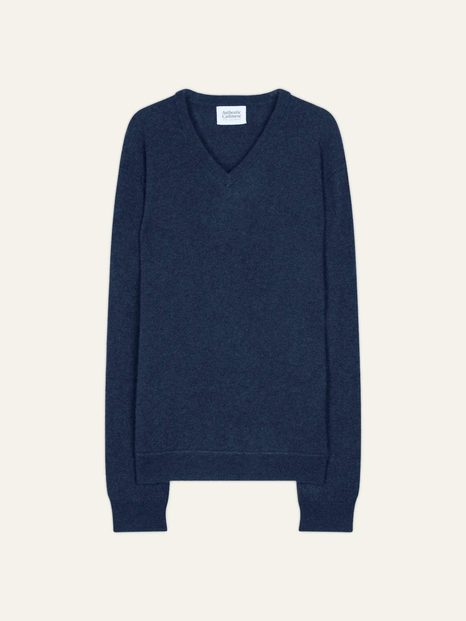 TIMEO pullover v-ausschnitt océan meliert