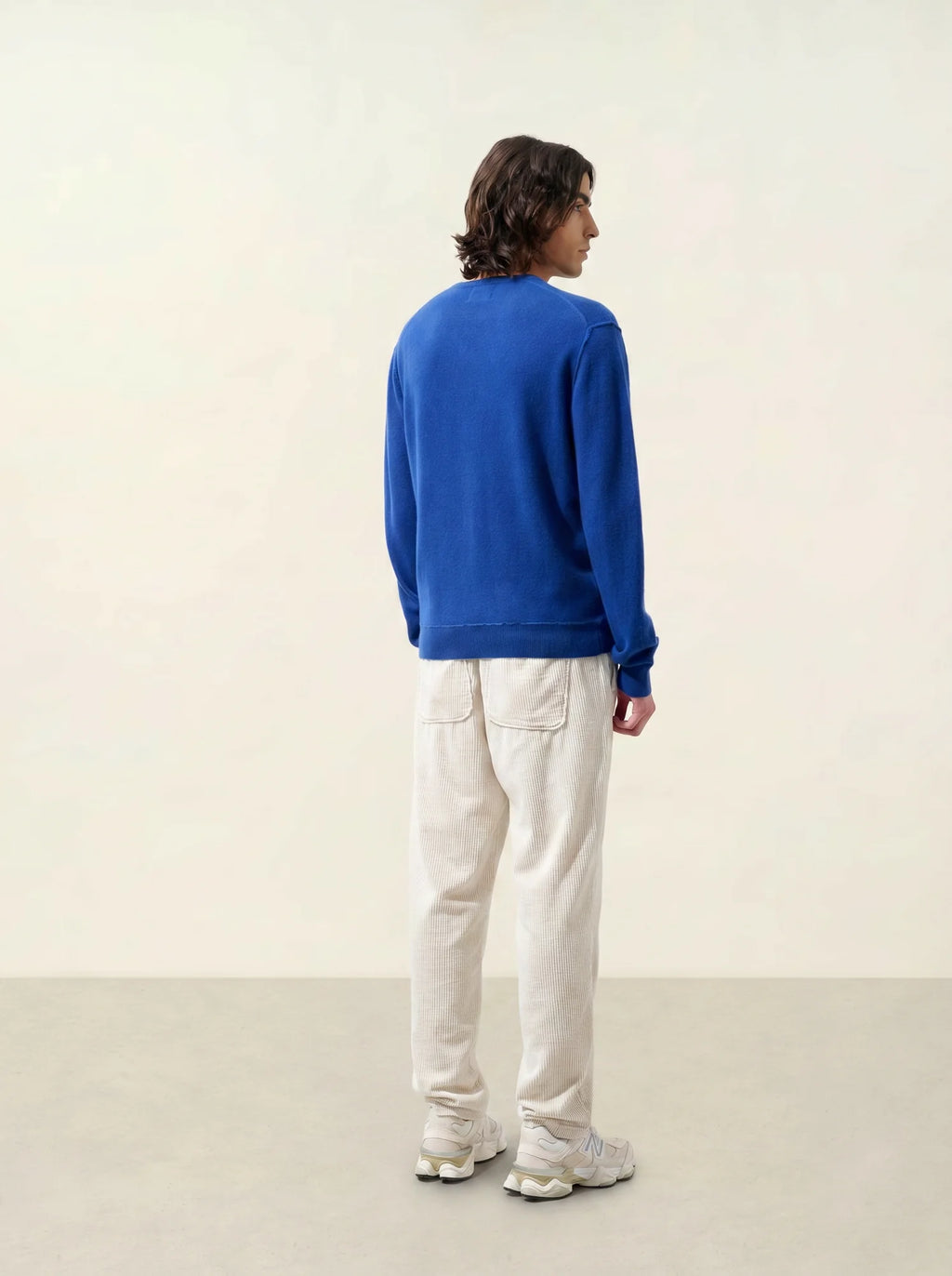 TIMEO pullover v-ausschnitt ultramarin