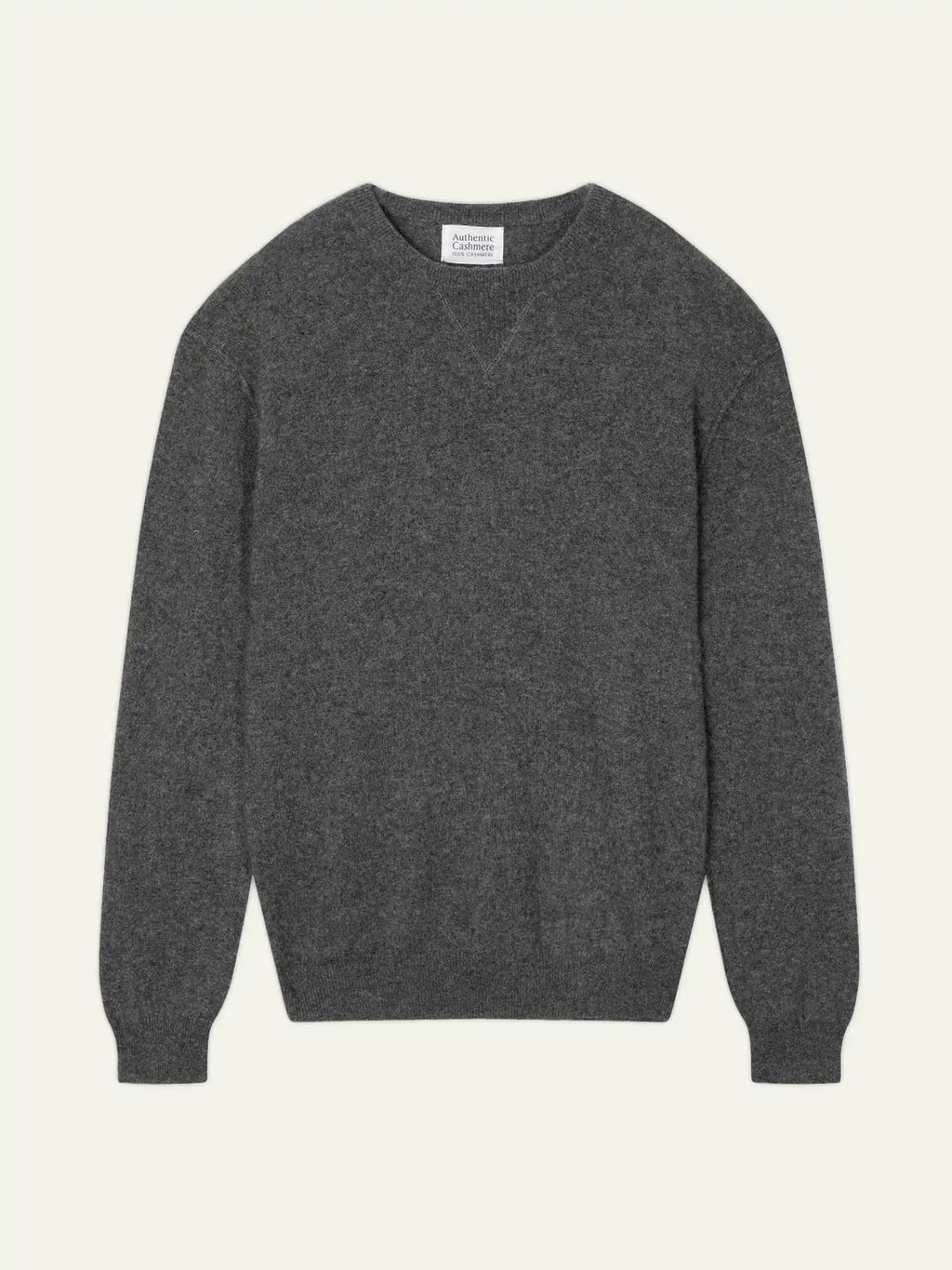 NOLAN sweater crew neck heather charcoal