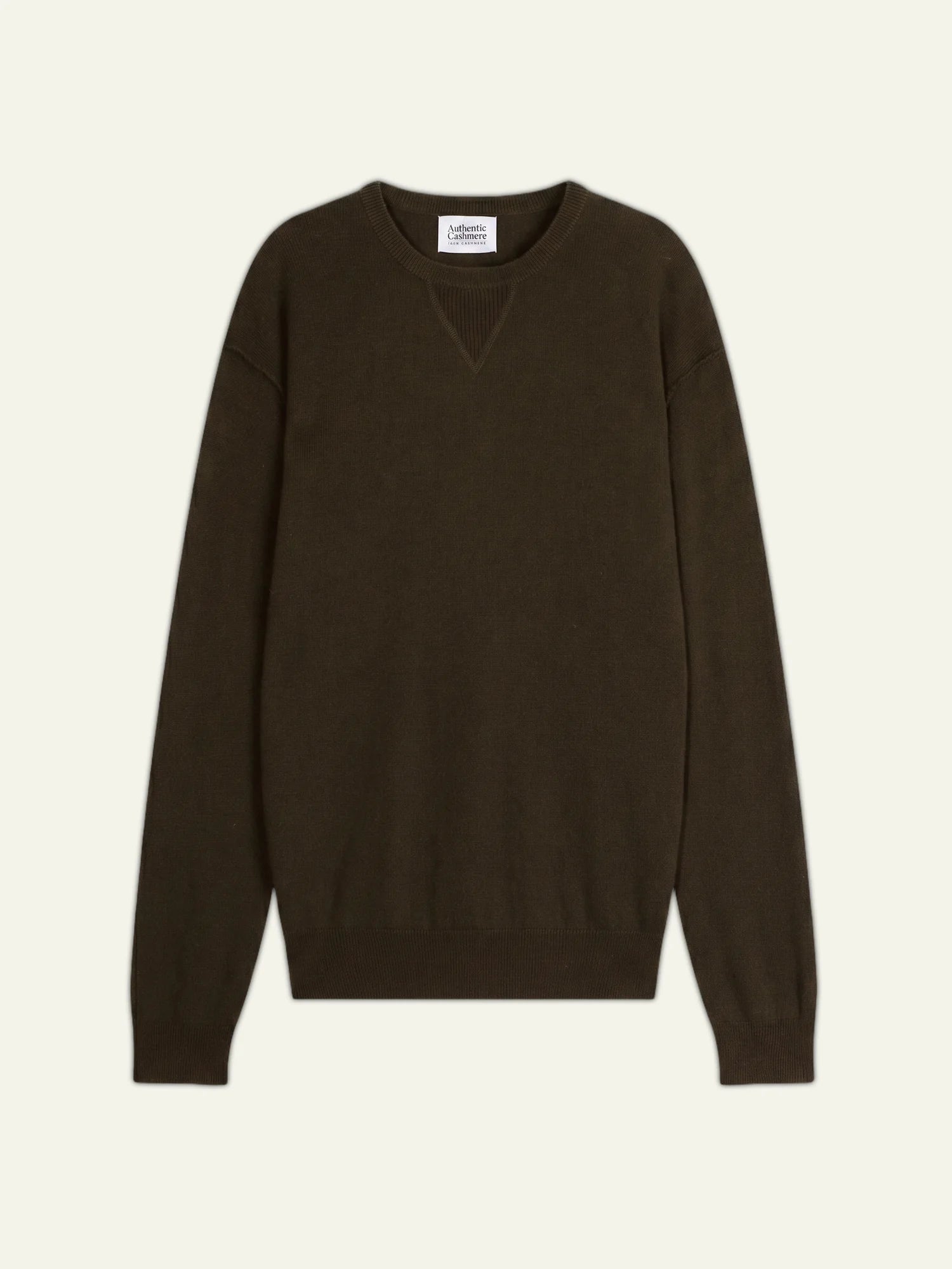 NOLAN sweater crew neck khaki