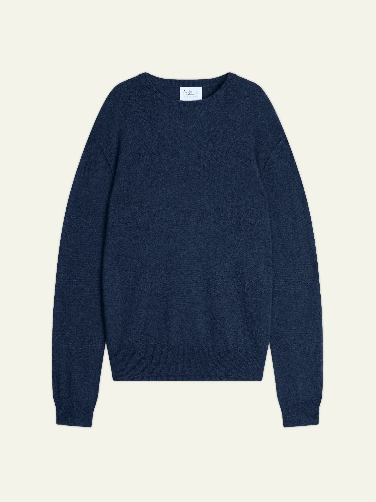 NOLAN pull col rond océan chiné