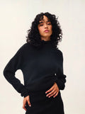 COLLIN Sweater Turtleneck Black