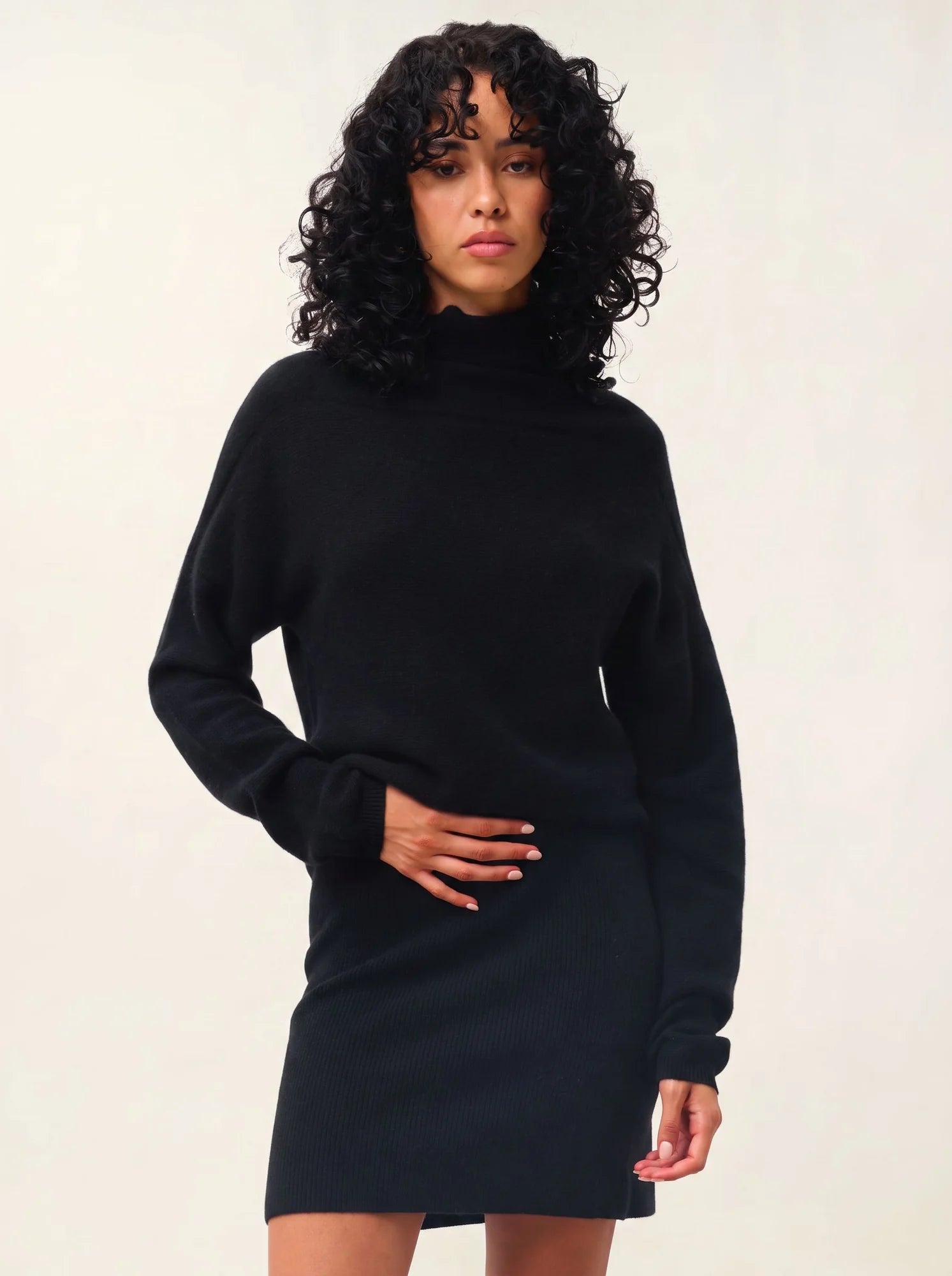 COLLIN Sweater Turtleneck Black