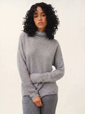 COLLIN pullover rollkragen wolke meliert