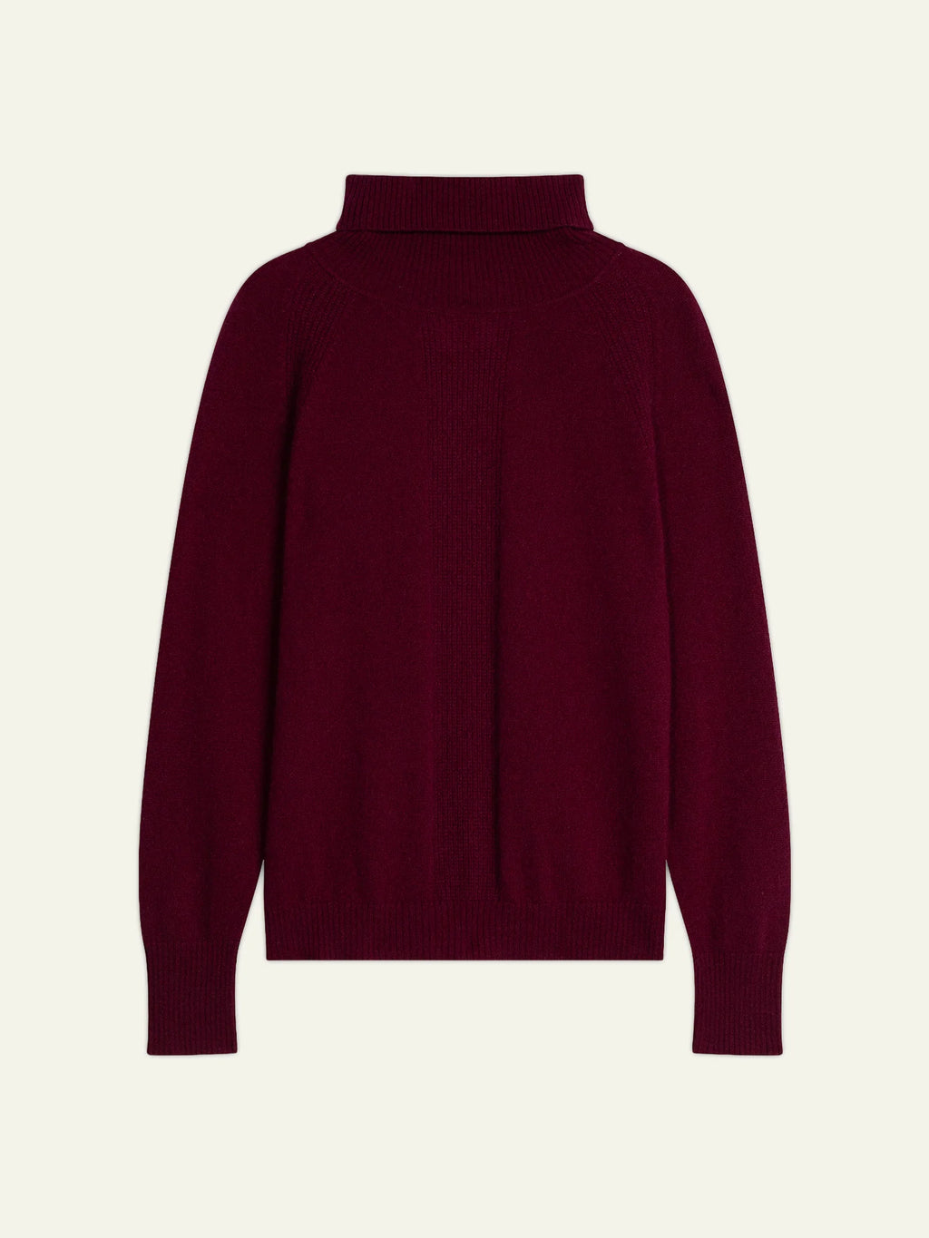DOLCE pullover rollkragen bordeaux