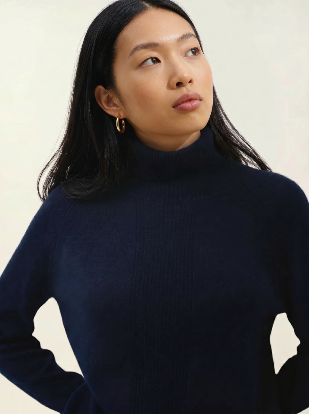 DOLCE Sweater Turtleneck Navy