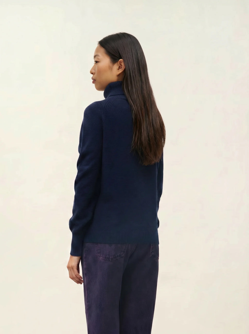 DOLCE Sweater Turtleneck Navy