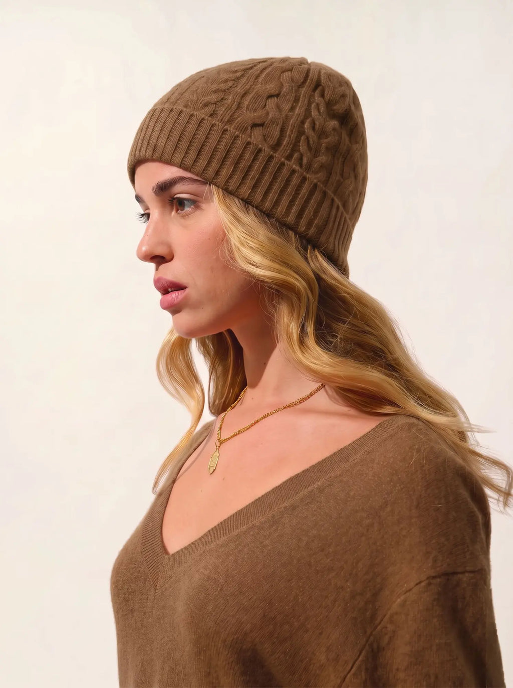 SCOTT Beanie 4 Ply Hazelnut