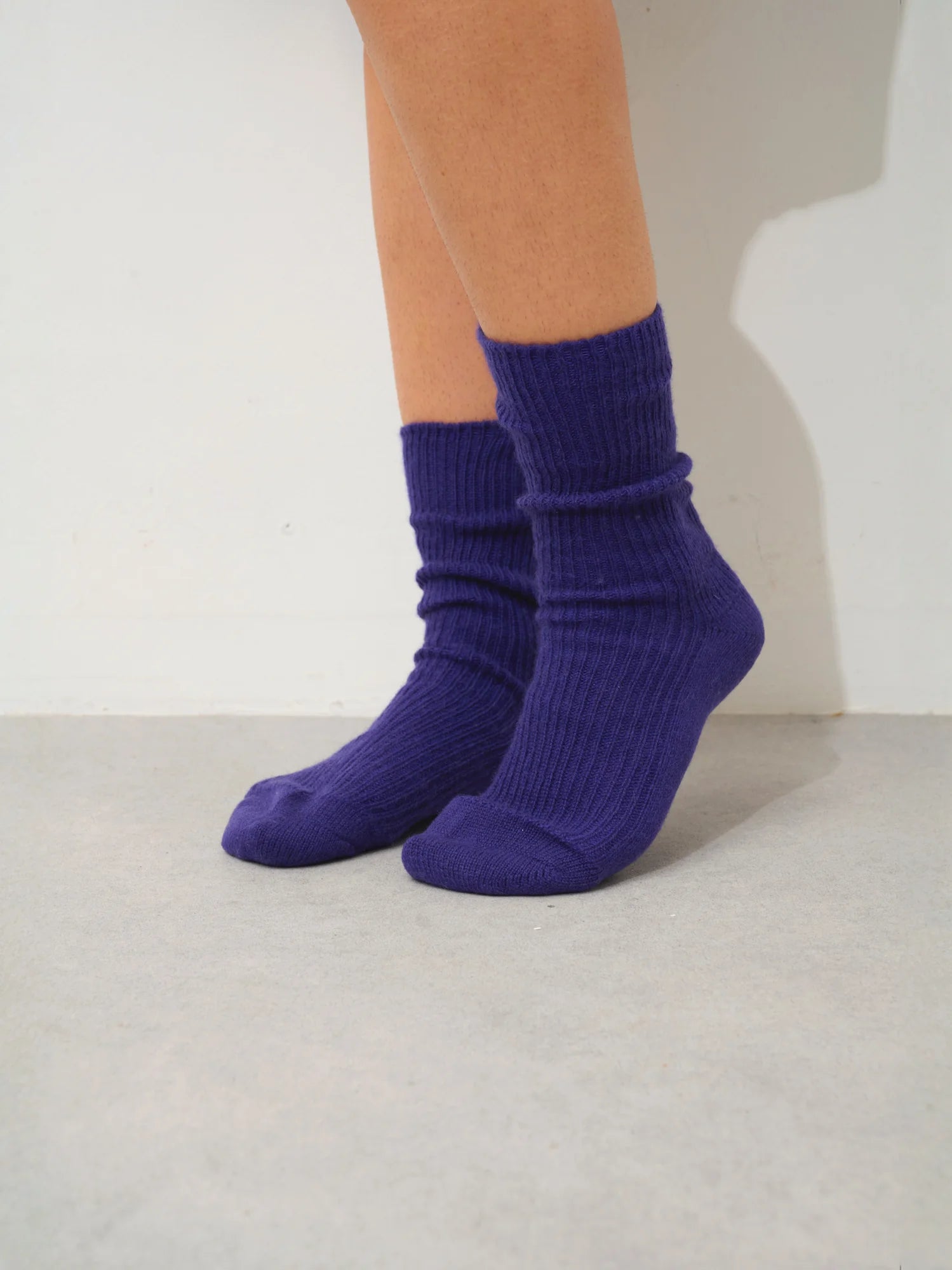 CHEWILA Socken 4-fädig Violett