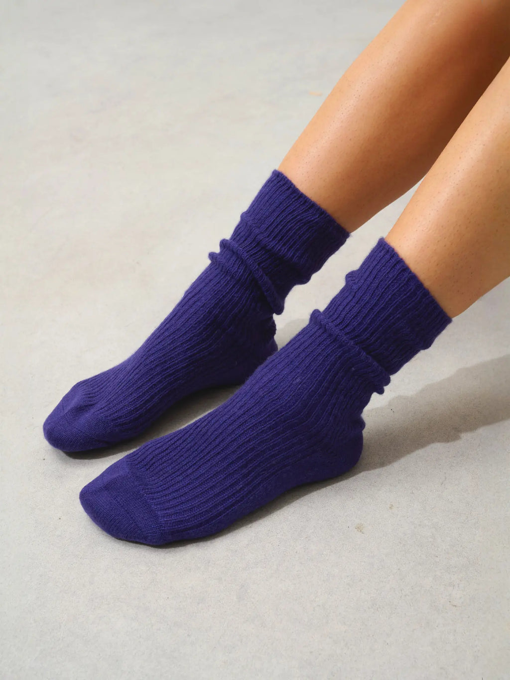 CHEWILA Socken 4-fädig Violett