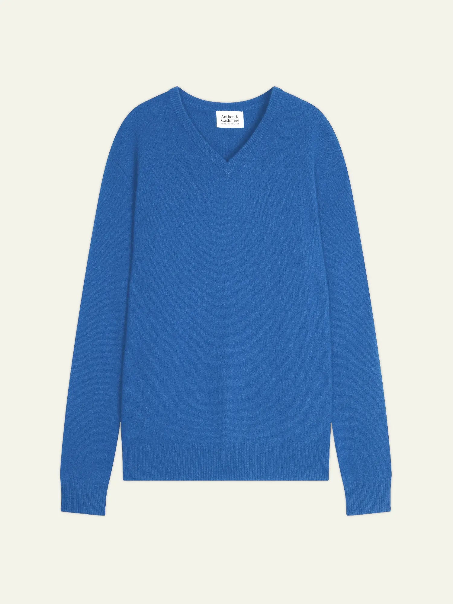 VICTOR pullover v-ausschnitt 4-fädig elektroblau