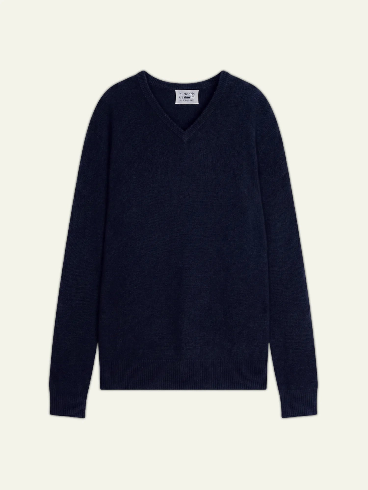 VICTOR pullover v-ausschnitt 4-fädig caviar