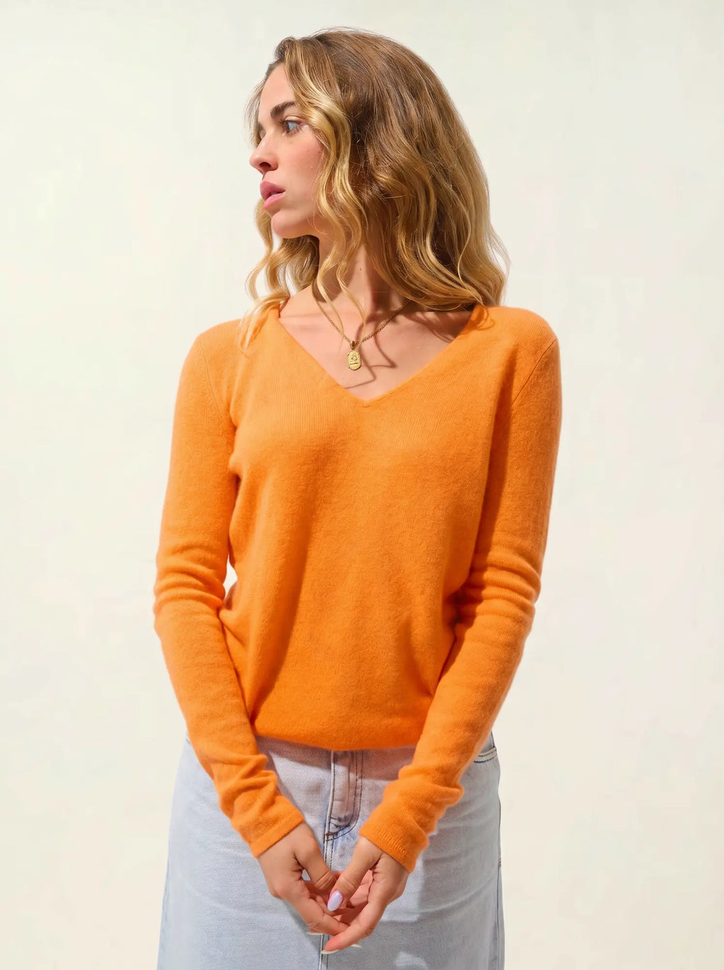 GALISE pull col V melon