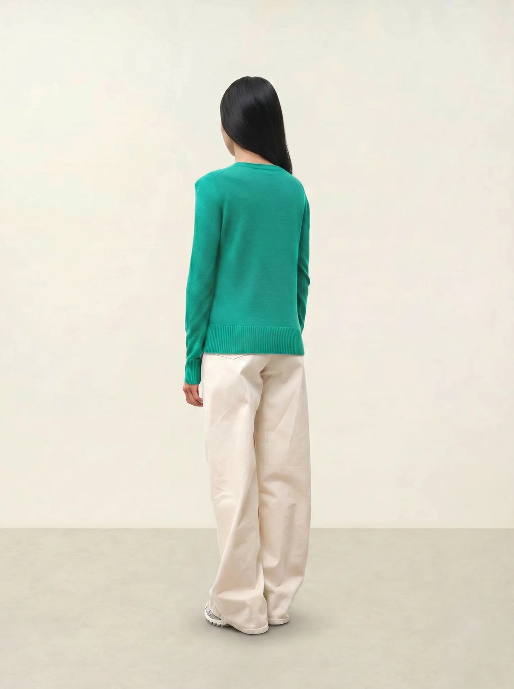 GALISE pull col V menthe