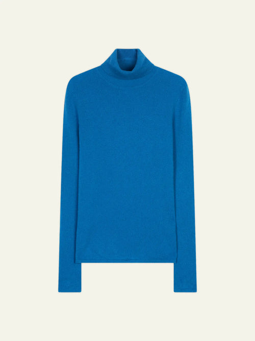 BISE sweater turtleneck azure